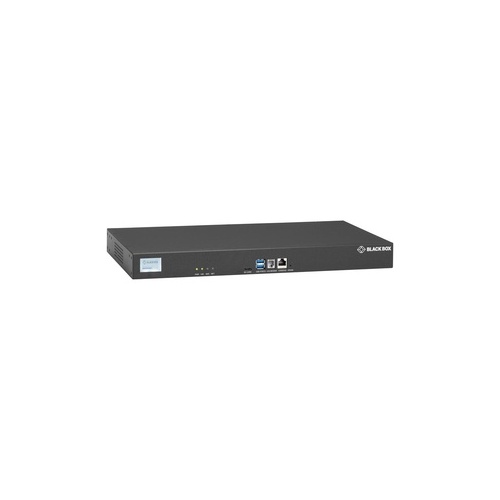 Black Box Console Server - Pots Modem, Dual 10/100/1000, 8-port, Taa (LES1708AR2)