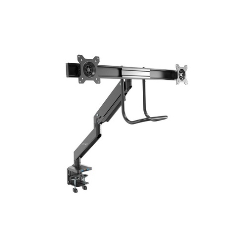 StarTech Desk Mount Dual Monitor Arm W/ Usb/audio (ARMSLIMDUAL2USB3)