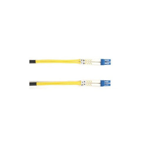 Black Box Os2 9/125 Singlemode Fiber Optic Patch Cable - Lszh, Lc To Lc, Yellow, 10-m (32.8-ft.), Non-returnable/non-cancelable (FOSMLSZH010CLC)