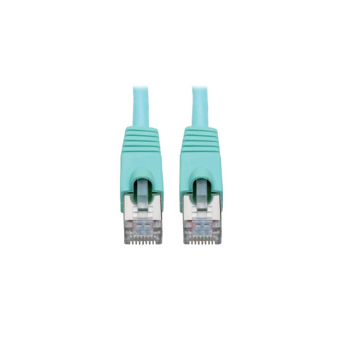 Tripp Lite Cat6a Ethernet Cable Poe M/m Aqua 2ft (N262002AQ)
