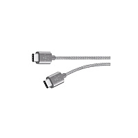 Belkin Cable,premium,usb 2.0,type C-type C,3a, (F2CU041BT06GRY)