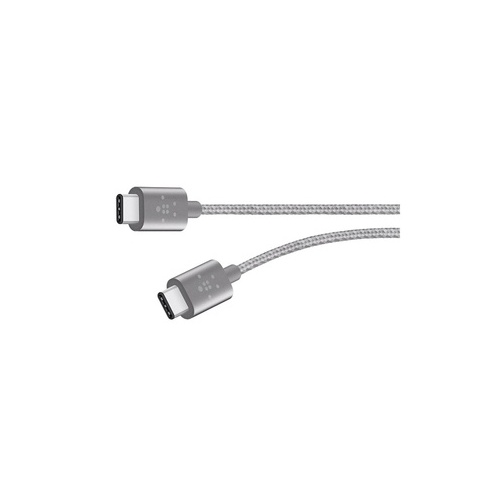 Belkin Cable,premium,usb 2.0,type C-type C,3a, (F2CU041BT06GRY)