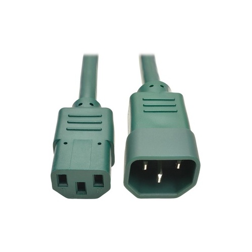 Tripp Lite 2ft Heavy Duty Power Extension Cord 15a (P005002AGN)