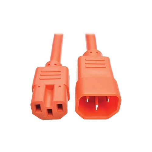 Tripp Lite 6ft Hd Power Cord 15a C14 C15 Orange (P018006AOR)