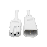 Tripp Lite 6ft Heavy Duty Power Cord C14 C15 White (P018006AWH)