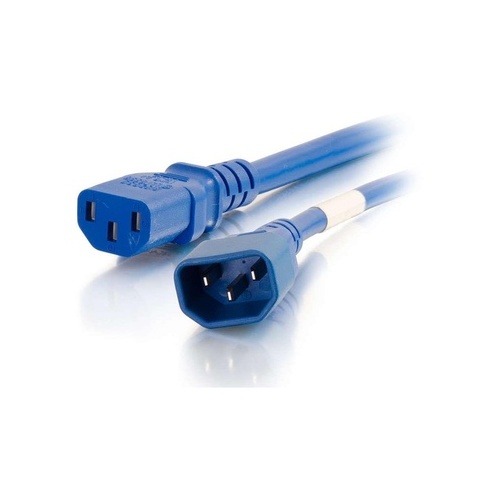 C2G 3ft C14 To C13 18/3 Sjt Blue (17486)