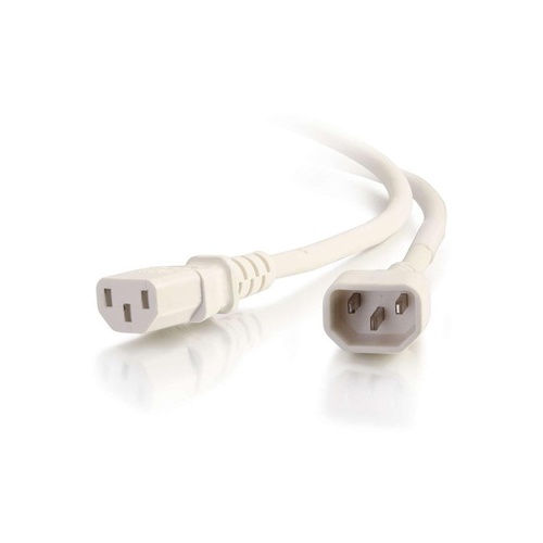 C2G 6ft C14 To C13 18/3 Sjt White (17509)