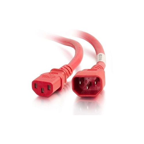 C2G 3ft C14 To C13 14/3 Sjt Red (17535)