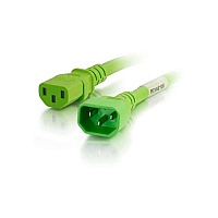 C2G 4ft C14 To C13 14/3 Sjt Green (17543)