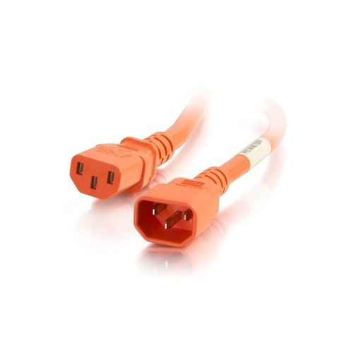 C2G 6ft C14 To C13 14/3 Sjt Orange (17554)
