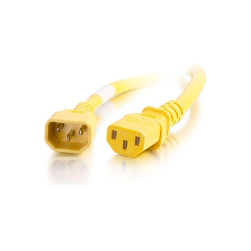 C2G 6ft C14 To C13 14/3 Sjt Yellow (17556)