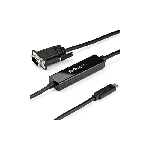 StarTech 6ft Usb C To Vga Cable Video Adapter (CDP2VGAMM2MB)