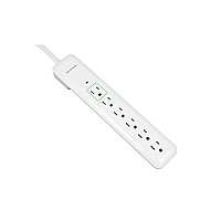 Monoprice 6 Outlet Slim Surge Protector (9198)