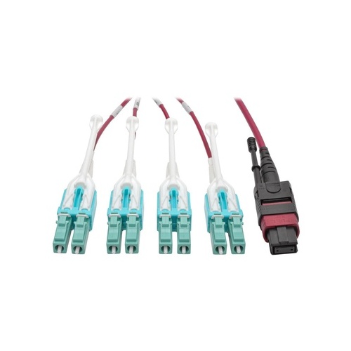 Tripp Lite 5m Mtp Mpo 8xlc Om4 Fanout Patch Cable (N84505M8LMG)