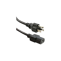 Enet Solutions 5-15p To C13 6ft Black Power Cord (N515C136FENC)