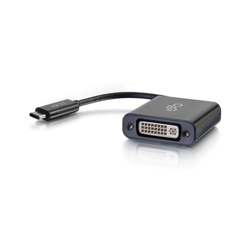 C2G Usb-c To Dvi Adapter Black (29483)