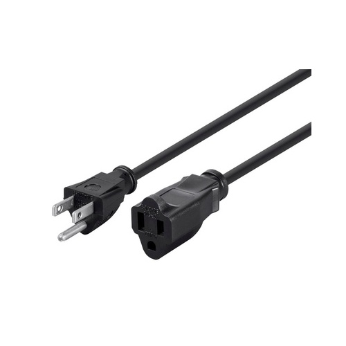 Monoprice 1ft Power Cord W/ 3 Conductor For Pc (5298)