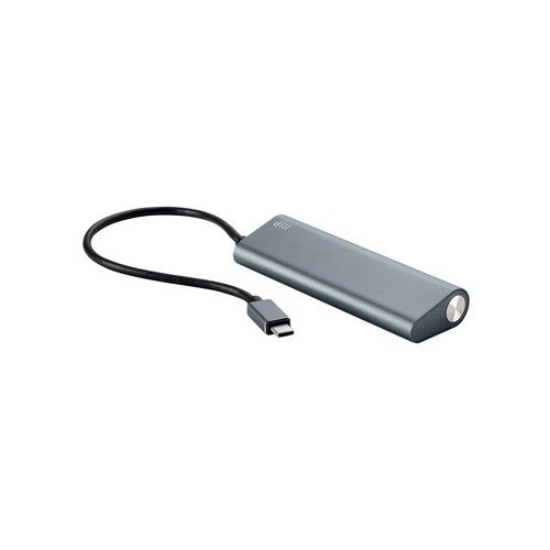 Monoprice Superspeed 4-port Usb-c Hub, Gray (14908)