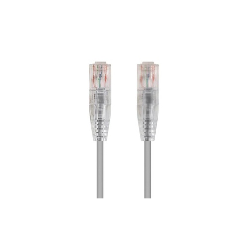 Monoprice Slimrun Cat6 Utp Cable-5ft Gray (13534)