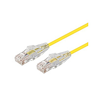 Monoprice Slimrun Cat6 Utp Cable-5ft Yellow (13536)