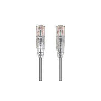Monoprice Slimrun Cat6 Utp Cable-7ft Gray (13539)