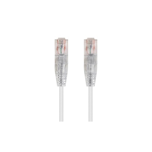 Monoprice Slimrun Cat6 Utp Cable-7ft White (13540)