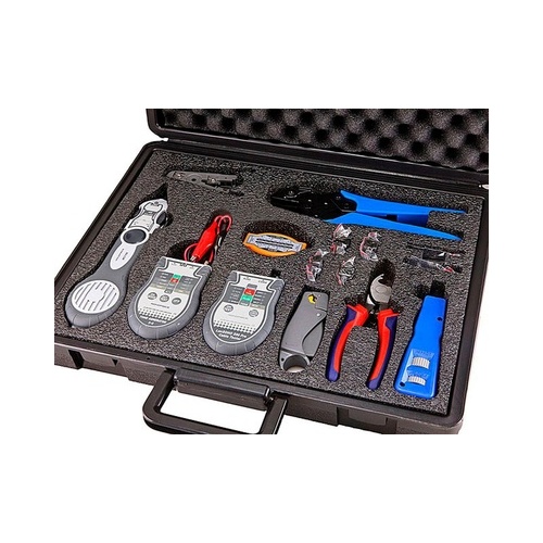 Monoprice Lan & Coaxial Kit W/ Tester,tone Gnratr (8135)