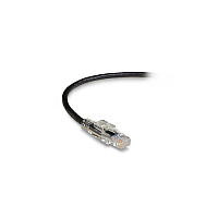Black Box Cat5e 350-mhz Locking Snagless Stranded Ethernet Patch Cable-unshielded(utp), Cm Pvc (rj45 M/m), Black, 50-ft.(15.2-m) (C5EPC70BK50)