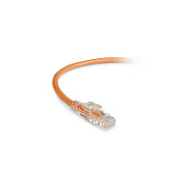 Black Box Cat6 550-mhz Locking Snagless Stranded Ethernet Patch Cable-unshielded(utp), Cm Pvc (rj45 M/m), Orange, 20-ft. (6.0-m) (C6PC70OR20)