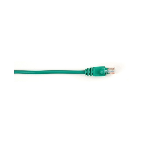 Black Box Cat5e 100-mhz Molded Snagless Stranded Ethernet Patch Cable-unshielded (utp), Cm Pvc (rj45 M/m), Green, 1-ft. (0.3-m) (CAT5EPC001GN)