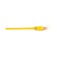 Black Box Cat5e 100-mhz Molded Snagless Stranded Ethernet Patch Cable-unshielded (utp), Cm Pvc (rj45 M/m), Yellow, 3-ft. (0.9-m) (CAT5EPC003YL)