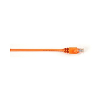 Black Box Cat6 250-mhz Molded Snagless Stranded Ethernet Patch Cable-unshielded (utp), Cm Pvc (rj45 M/m), Orange, 10-ft. (3.0-m) (CAT6PC010OR)