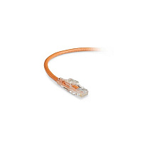 Black Box Cat6 250-mhz Locking Snagless Stranded Ethernet Patch Cable-shielded (s/ftp), Cm Pvc (rj45 M/m), Orange, 6-ft. (1.8-m) (C6PC70SOR06)
