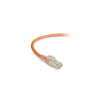 Black Box Cat6 250-mhz Locking Snagless Stranded Ethernet Patch Cable-shielded(s/ftp), Cm Pvc (rj45 M/m), Orange, 10-ft. (3.0-m) (C6PC70SOR10)