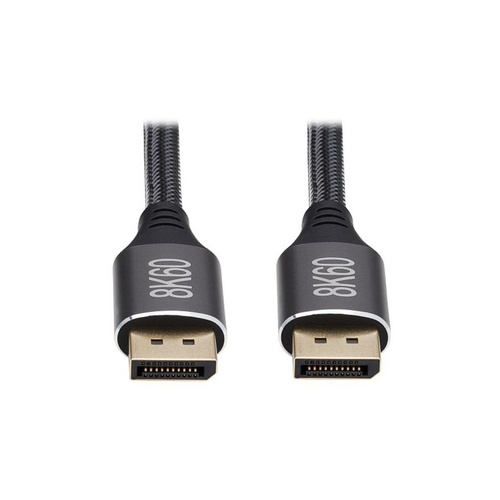 Tripp Lite Displayport Cable 8k 60hz M/m Black 6ft (P5800068K6)