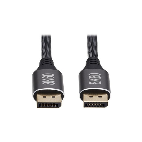 Tripp Lite Displayport Cable 8k 60hz M/m Black 9ft (P5800098K6)