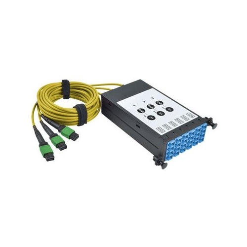 Tripp Lite 40gb -10gb 8.3 Fiber Breakout Cassette (N4823M8L12SB)