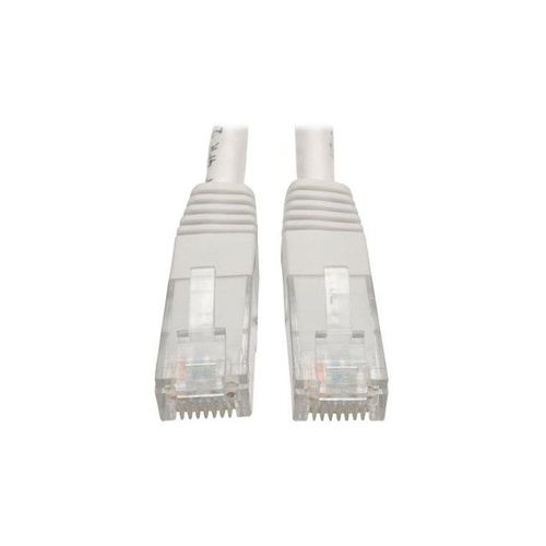 Tripp Lite 10ft Cat6 Molded Patch Cable M/m White (N200010WH)