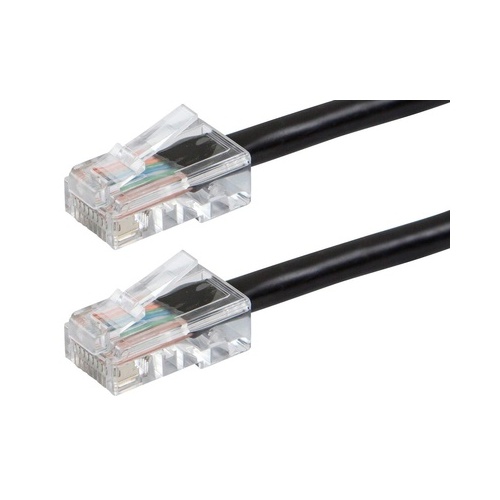 Monoprice Cat6 Utp Network Cable, 10ft Black (13406)