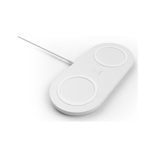 Belkin Dual Pad,10w,psu,wht (WIZ002TTWH)