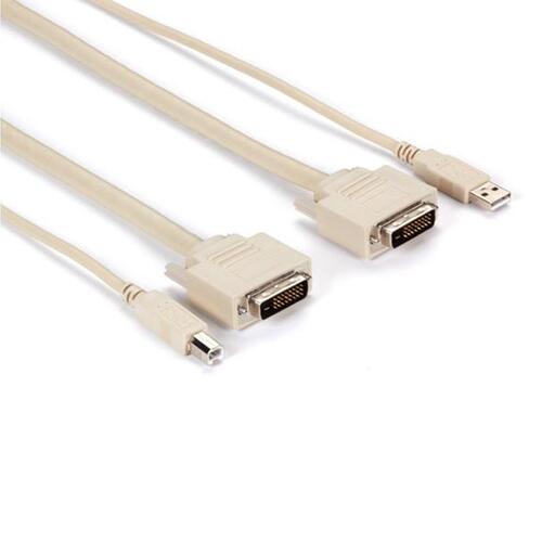 Black Box Kvm Cpu Cable - Dvi-d, Usb, 15-ft. (4.6-m) (EHN900025U0015)