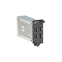Black Box Gigabit Ethernet (1000-mbps) Extreme Temperature Switch Module - (4) 100/1000-mbps Sfp, Gsa, Taa (LE2722C)