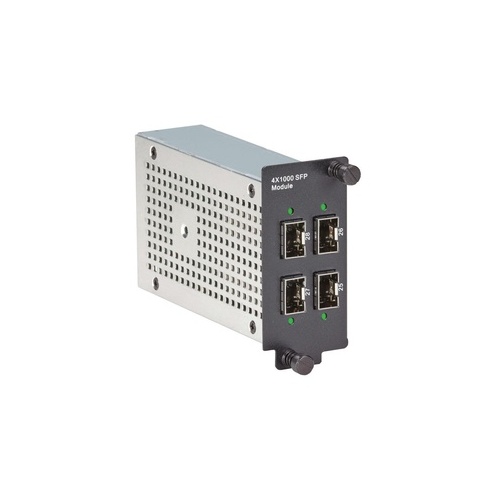 Black Box Gigabit Ethernet (1000-mbps) Extreme Temperature Switch Module - (4) 100/1000-mbps Sfp, Gsa, Taa (LE2722C)