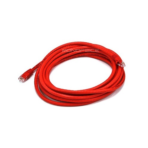 Monoprice Cat6 24awg Cable_ 14ft Red (2311)