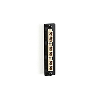 Black Box Low-density Multimode Fiber Adapter Panel - Ceramic Sleeve, (3) Sc Duplex, Beige, Gsa, Taa (JPM451B)