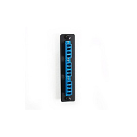 Black Box Low-density Single-mode Fiber Adapter Panel - Ceramic Sleeve, (6) Lc Duplex, Blue, Gsa, Taa (JPM455CR2)