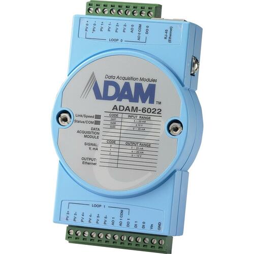 B+B Smartworx Ethernet Dual Loop Pid Contrlr (ADAM6022A1E)