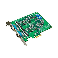 B+B Smartworx Pcie Card, 2xrs-232/422/485, W/surge (PCIE1602BAE)