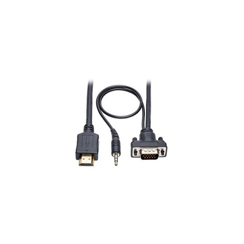 Tripp Lite Hdmi To Vga Converter Active + 3.5mm 6ft (P566006VGAA)