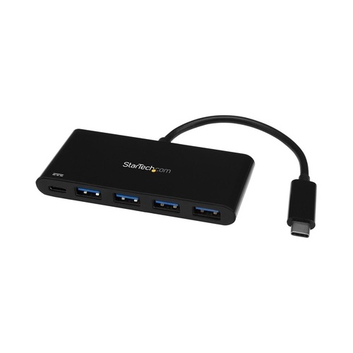 StarTech 4 Port Usb C Hub To Usb-a 5gbps - Pd (HB30C4AFPD)